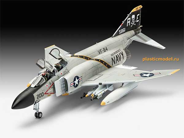 Revell 03941 F-4J Phantom II (Макдоннел-Дуглас F-4 «Фантом» II многоцелевой истребитель)