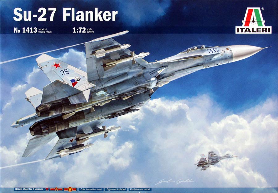 Italeri 1413 Su-27 Flanker (Су-27)
