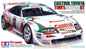 Tamiya 24163  1:24, Castrol Toyota TOM`S Supra GT (Тойота TOM`S Supra GT команды «Кастрол», Япония 1997)