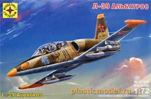 Моделист 207243  1:72, L-39 Albatros (Л-39 Альбатрос)