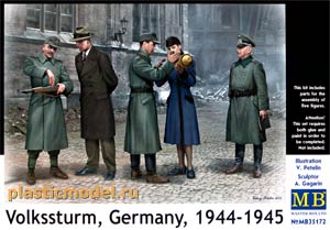 Master Box 35172  1:35, Volkssturm, Germany, 1944-1945 (Немецкое ополчение «Фольксштурм», Германия, 1944-1945 года)