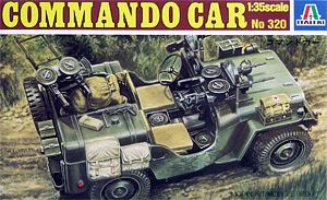 Italeri 320  1:35, Commando car (Автомобиль десанта)