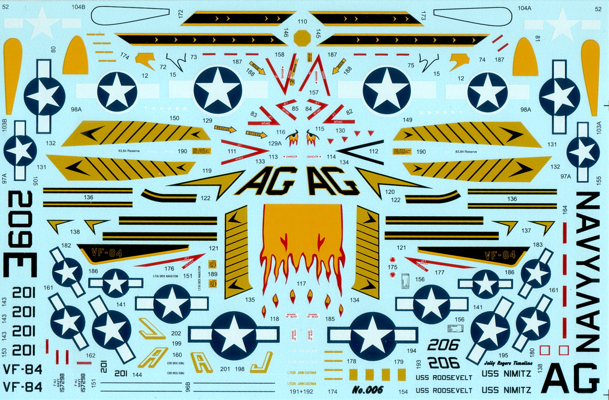 Cut then Add CTA-006 "Jolly Rogers Timeline" Part Two - Fighter Aircraft of Jolly Rogers