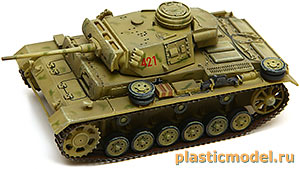 Dragon 60448  1:72, Pz.Kpfw.III Ausf.L late production (Panzerkampfwagen III немецкий средний танк модификации L, позднее производство) 
