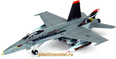 Easy Model 37115  1:72, McDonnell Douglas F/A-18C Hornet (Макдоннел-Дуглас F/A-18C «Хорнет» / «Шершень»  Американский палубный истребитель-бомбардировщик)