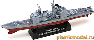 Easy Model 37401  1:1250, USS Ticonderoga CG-47 (CG-47 «Тикондерога» Американский ракетный крейсер)