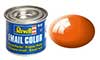 30 RAL2004 Orange gloss (Humbrol 18), 14 ml., enamel paint "Revell Email color" (Оранжевый глянцевый, 14 мл., эмалевая алкидная краска «Ревелл Имэйл колор»), подробнее...