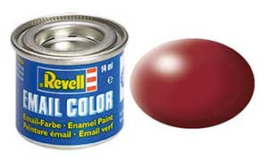 Revell 32331, 331 RAL3004 Crimson silk-matt (Humbrol 73), 14 ml., enamel paint "Revell Email color" (Тёмно-Красный полуматовый, 14 мл., эмалевая алкидная краска «Ревелл Имэйл колор»)