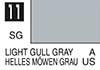 11 Light Gull Gray semigloss USAF Aircraft, Mr. Color solvent-based paint 10 ml. (Светлая Чайка Серый полуматовый Воздушных средств Американских ВВС, краска акриловая на растворителе 10 мл.), подробнее...