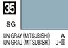 35 IJN Gray Mitsubishi semigloss IJN Aircraft WWII, Mr. Color solvent-based paint 10 ml. (Японский Военно-Морской Серый Мицубиси полуматовый воздушных средств ВМС Японии 2МВ, краска акриловая на растворителе 10 мл.), подробнее...