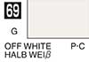 69 Off White gloss, Mr. Color solvent-based paint 10 ml. (Грязный Белый глянцевый, краска акриловая на растворителе 10 мл.), подробнее...