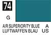 74 Air Superiority Blue gloss, Mr. Color solvent-based paint 10 ml. (Синий Превосходства в Воздухе глянцевый, краска акриловая на растворителе 10 мл.), подробнее...