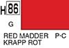H86 Red Madder gloss, aqueous hobby color paint 10 ml. (Красный Крапп глянцевый, краска акриловая водная 10 мл.), подробнее...