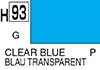 H93 Clear Blue gloss, aqueous hobby color paint 10 ml. (Прозрачный Cиний глянцевый, краска акриловая водная 10 мл.), подробнее...