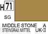 H71 Middle Stone RAF Aircraft semigloss, aqueous hobby color paint 10 ml. (Королевских ВВС Средний Каменный полуматовый, краска акриловая водная 10 мл.), подробнее...