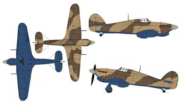 Акан 47003 Авиация Великобритании в Африке 1941-44г. Набор акрилатлатексных водоразбавляемых красок