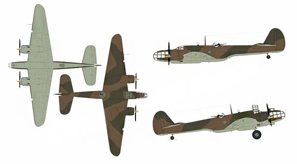 Акан 47001 Авиация Великобритании Второй Мировой войны 1939-41г. Набор акрилатлатексных водоразбавляемых красок