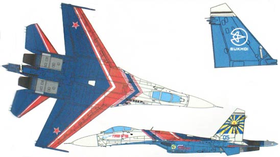 Акан 47321 Су-27 пилотажной группы «Русские Витязи». Современная авиация России. Набор акрилатлатексных водоразбавляемых красок
