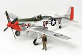 thumbnail for Tamiya 25151 Mustang P-51D, Silver Color Plated (Норт Америкэн Р-51D «Мустанг» Американский одноместный истребитель, с металлизированным внешним покрытием серебристого цвета) 