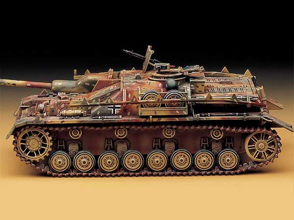 Academy 13235 Sturmgeschütz Sdkfz.167 75mm Stuk 40L/48 gun German assault gun tank (Штурмгешютц IV с 75-мм пушкой Stuk 40L/48 Немецкая самоходная установка)