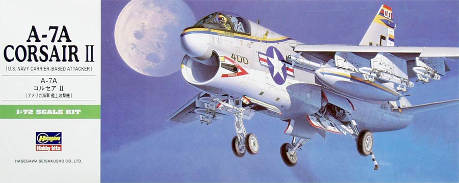 Hasegawa B8 A-7A Corsair II (U.S. NAVY Carrier-baser Attacker)