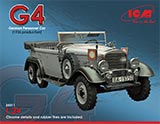 thumbnail for ICM 24011 G4 German Personnel Car 1935 production (Мерседес-Бенц G4 производства 1935 г., с открытым верхом / сложенной крышей, германский легковой автомобиль)