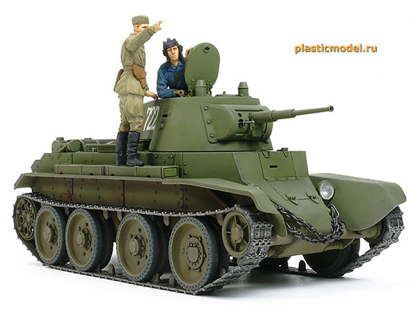 Tamiya 35327 Russian tank BT-7 model 1937 (БТ-7 образца 1937 г. Советский лёгкий танк)