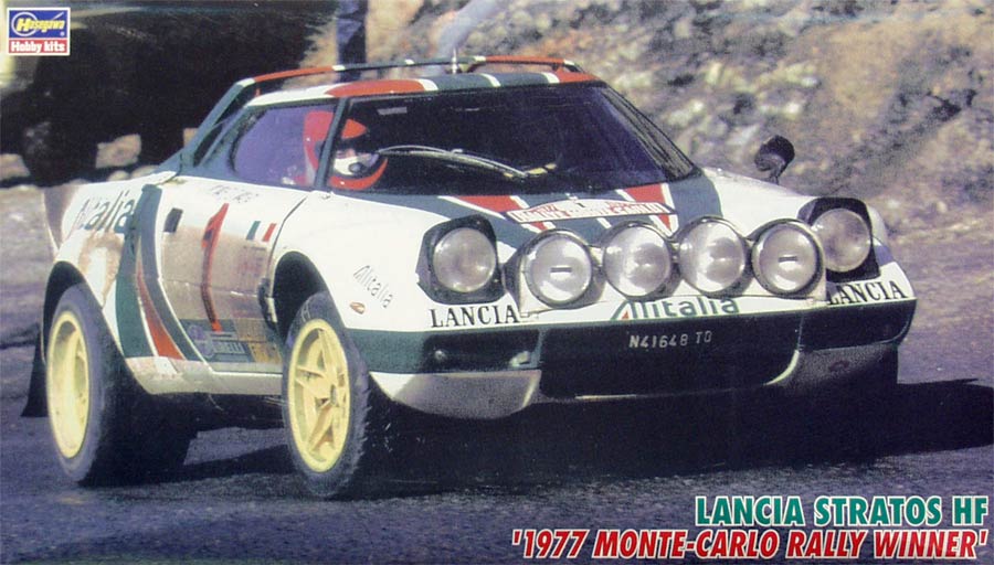 Hasegawa CR32 Lancia Stratos HF (1977 Monte-Carlo Rally Winner)