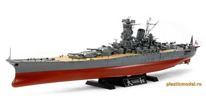 Tamiya 78030 Japanese Battleship "Yamato" (Японский линкор «Ямато»)