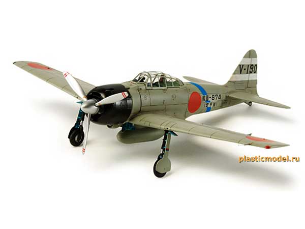 Tamiya 60784 Mitsubishi A6M3 Zero Fighter model 32 HAMP (Мицубиси А6М3 модель 32 «Зеро» японский лёгкий палубный истребитель времён Второй мировой войны)