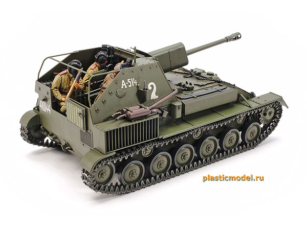 Tamiya 35348 SU-76M russian self-propelled gun (СУ-76М советская самоходная артиллерийская установка)