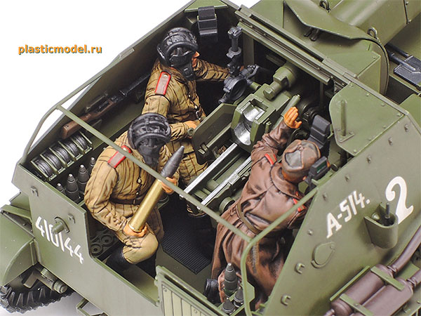 Tamiya 35348 SU-76M russian self-propelled gun (СУ-76М советская самоходная артиллерийская установка)
