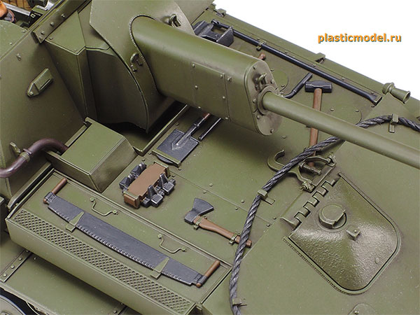 Tamiya 35348 SU-76M russian self-propelled gun (СУ-76М советская самоходная артиллерийская установка)