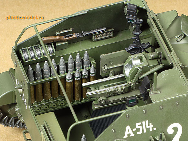 Tamiya 35348 SU-76M russian self-propelled gun (СУ-76М советская самоходная артиллерийская установка)