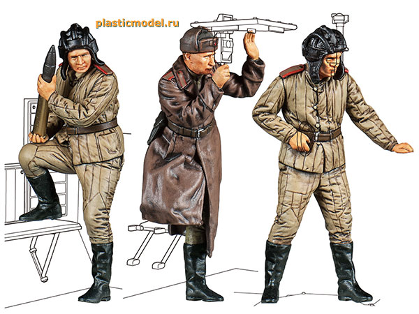 Tamiya 35348 SU-76M russian self-propelled gun (СУ-76М советская самоходная артиллерийская установка)