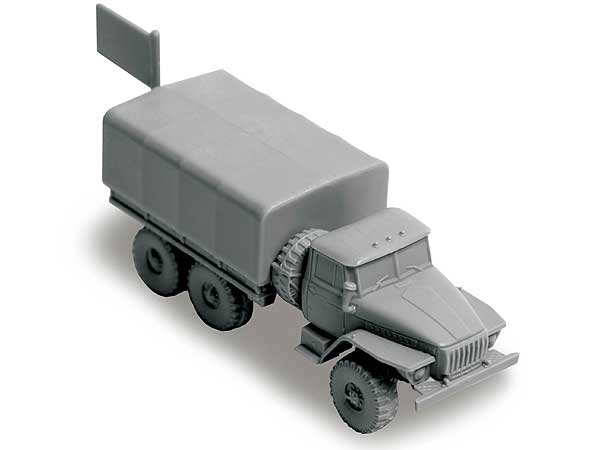 Звезда 7417 "URAL" 4320 Soviet army truck («Урал» 4320 Советский армейский грузовик)