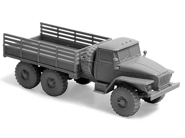 Звезда 7417 "URAL" 4320 Soviet army truck («Урал» 4320 Советский армейский грузовик)