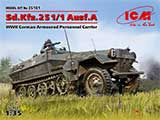 thumbnail for ICM 35101 Sd.Kfz.251/1 Ausf.A, WWII German Armoured Personnel Carrier («Ханомаг» Sd.Kfz.251/1 модификация A Германский бронетранспортёр 2МВ)
