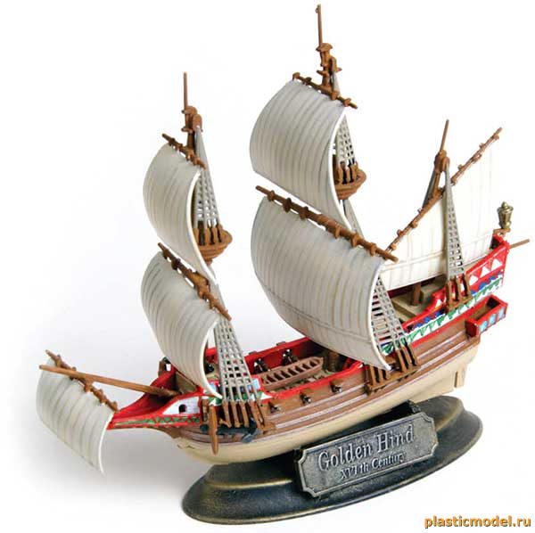 Звезда 6509 "Golden Hind" sir Francis Drake flagship (Галеон «Золотая лань» Флагманский корабль Френсиса Дрейка)