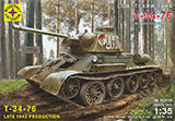 thumbnail for Моделист 303530 T-34-76 late 1943 production (Т-34/76 образца 1943г. позднее производство Советский средний танк)