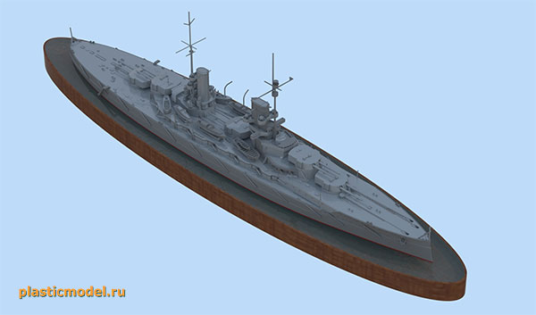 ICM S.015 "Groβer Kurfürst" WWI German Battleship («Гроссер Курфюрст» Германский линейный корабль 1МВ)