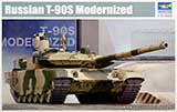 thumbnail for Trumpeter 05549 Russian T-90S Modernized (Т-90МС Российский танк модернизированный вариант)