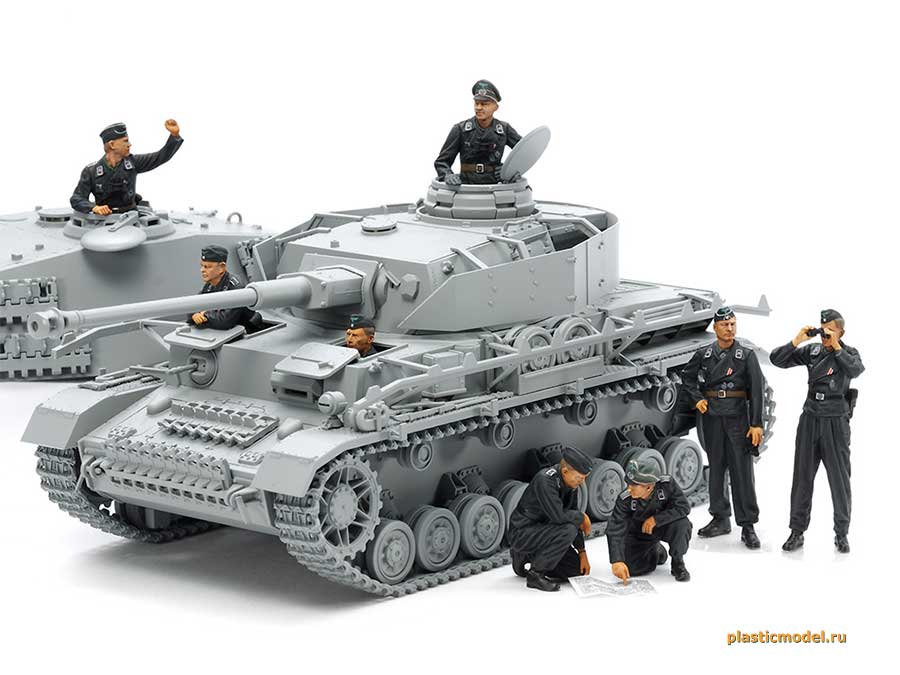 Tamiya 35354 Wehrmacht Tank Crew Set (Немецкие танкисты)