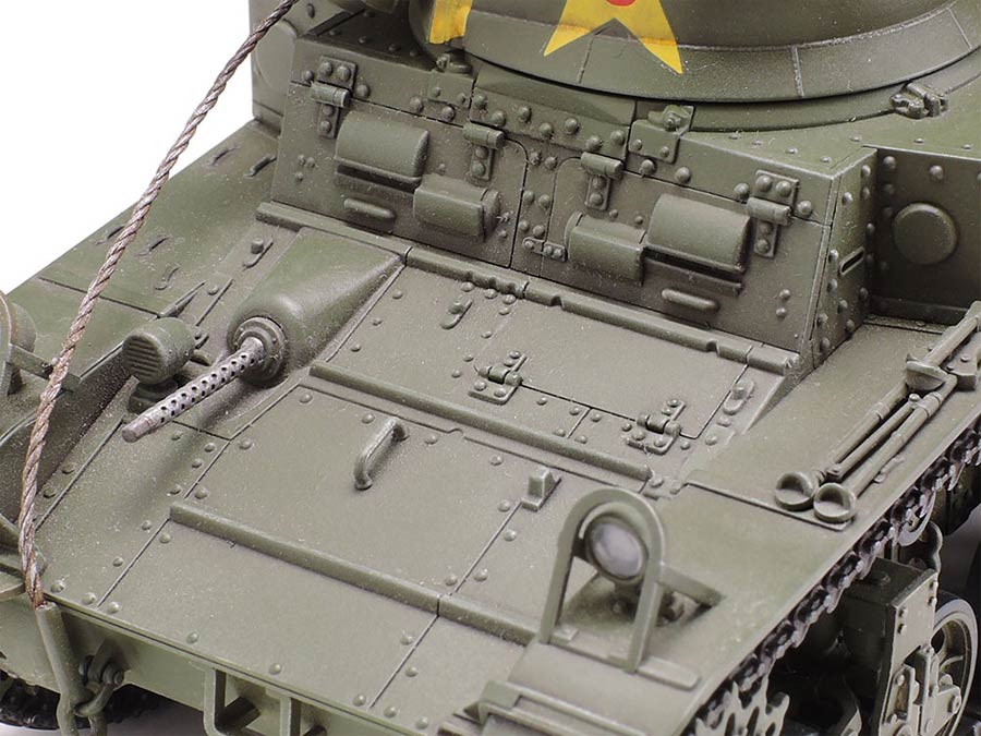 Tamiya 35360 M3 Stuart Late production U.S. light tank (М3 «Стюарт» позднее производство американский лёгкий танк)