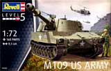 thumbnail for Revell 03265 M109 US Army (M109 американская самоходная гаубица)