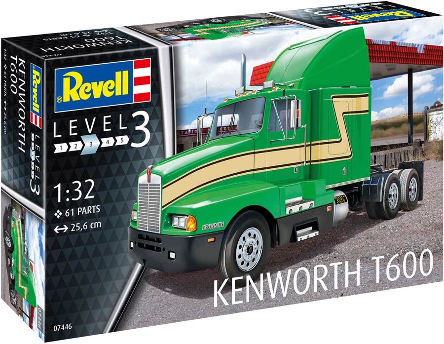 Revell 07446 Kenworth T600 («Кенуорт» Т600 седельный тягач)