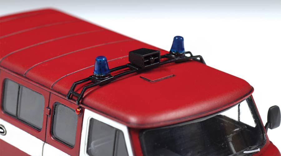Звезда 43001 UAZ 3909 Fire Service (УАЗ 3909 «Пожарная служба»)