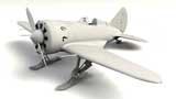 thumbnail for ICM 32005 I-16 type 17, WWII Soviet Fighter (И-16 тип 17, Советский истребитель 2МВ)
