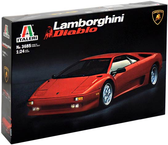 Italeri 3685 Lamborghini Diablo (Ламборгини «Диабло»)
