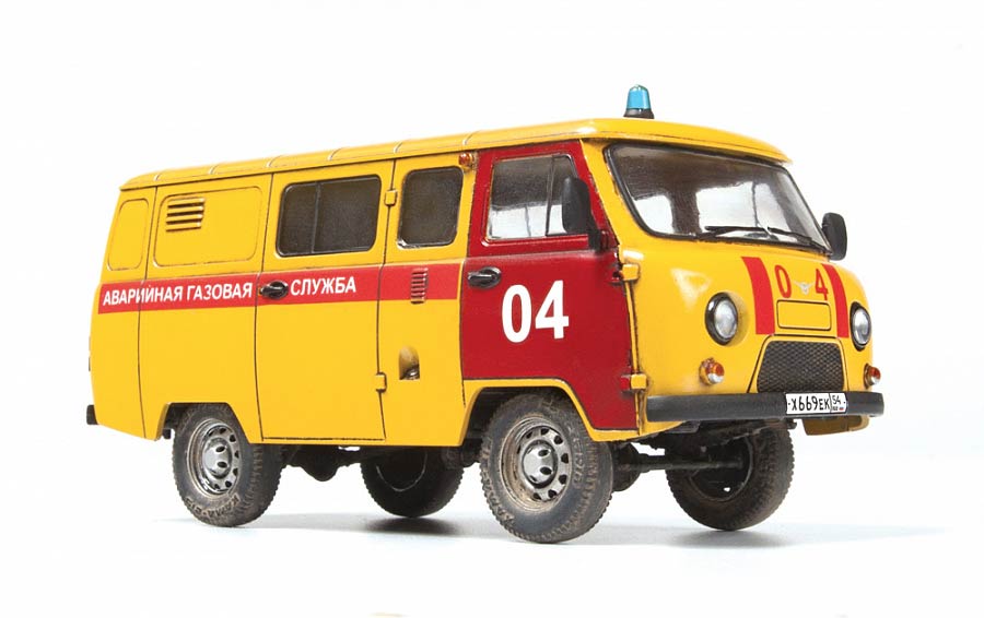 Звезда 43003 UAZ 3909 Emergency Gas Service (УАЗ 3909 Аварийная газовая служба)